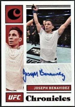 Joseph Benavidez 2021 Panini Chronicles UFC Chronicles Signatures #28 Red