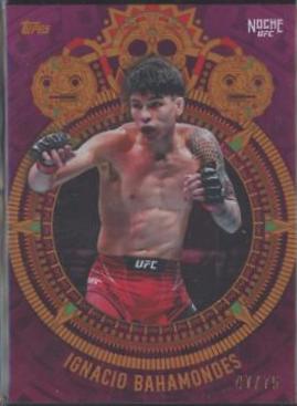 Ignacio Bahamondes 2024 Topps Noche UFC Base #12 Pink