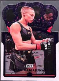 Rose Namajunas 2022 Panini Chronicles UFC Base Crown Royale #117 Purple