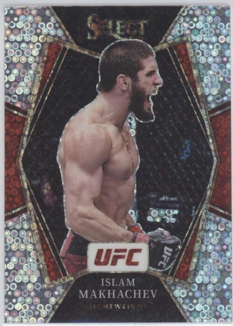 Islam Makhachev 2022 Panini Select UFC Premier Level #125 Disco