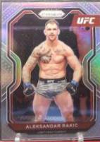 Aleksandar Rakic 2021 Panini Prizm UFC Base #16 Silver