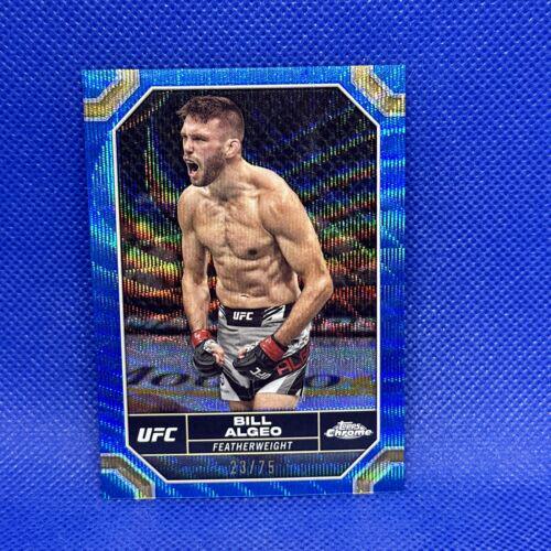 Bill Algeo 2024 Topps Chrome UFC Base #27 Blue Wave Refractor