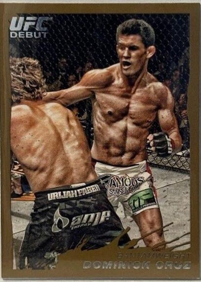 Dominick Cruz 2011 Topps UFC Moment of Truth Base #39 Gold