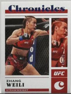 Zhang Weili 2023 Panini Chronicles UFC Base Chronicles #46 Blue