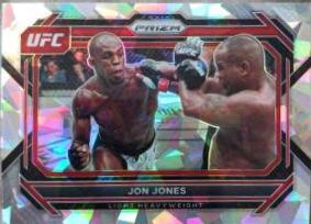 Jon Jones 2023 Panini Prizm UFC Base #74 Ice