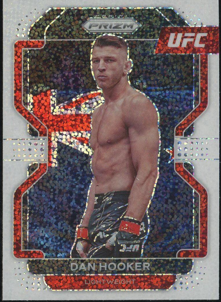 Dan Hooker 2022 Panini Prizm UFC Base #161 White Sparkle