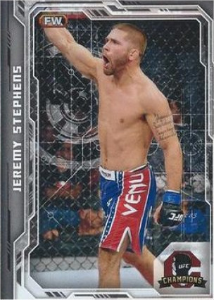 Jeremy Stephens 2014 Topps UFC Champions Base #198 Platinum