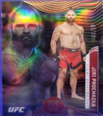 Jiri Prochazka 2022 Panini Chronicles UFC Base Illusions #263 Gold