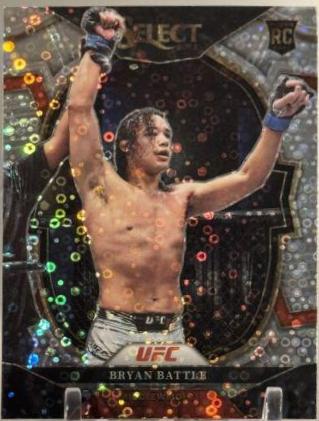 Bryan Battle 2023 Panini Select UFC Concourse #60 Disco