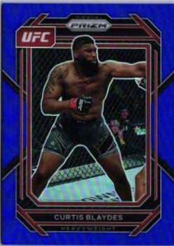 Curtis Blaydes 2023 Panini Prizm UFC Base #135 Blue