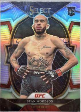 Sean Woodson 2023 Panini Select UFC Concourse #23 Silver