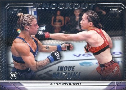 Inoue Mizuki 2024 Topps Knockout UFC Base #92 Emerald