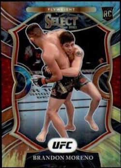 Brandon Moreno 2021 Panini Select UFC Concourse #96 Tie Dye