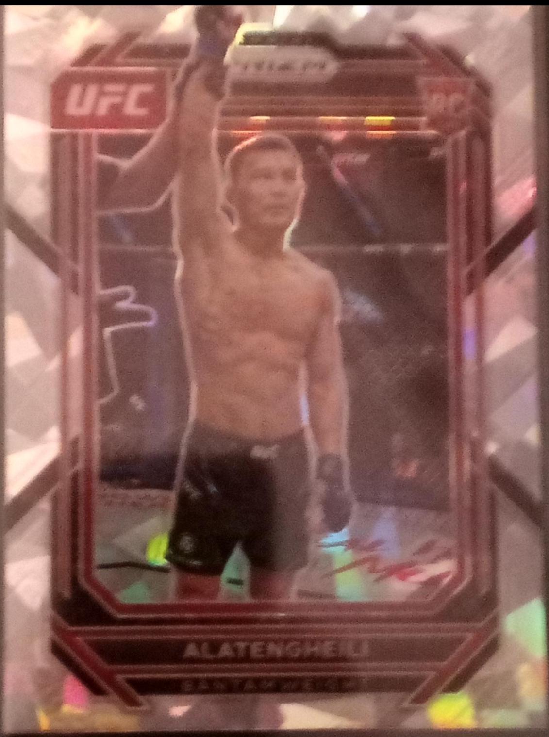 Heili Alateng 2023 Panini Prizm UFC Base #101 Ice
