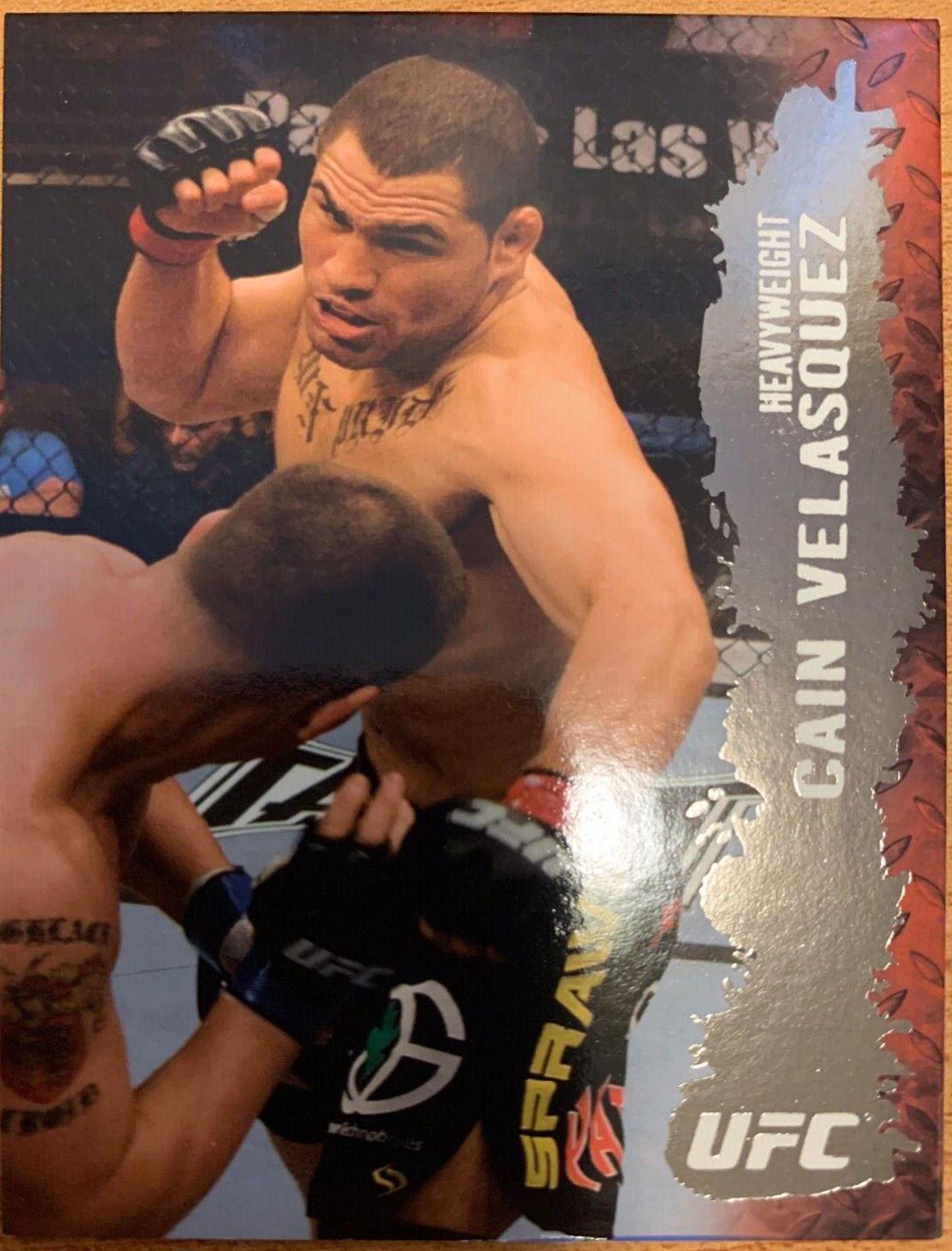 Cain Velasquez 2009 Topps UFC Round 2 Base #61 Silver