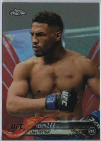 Kevin Lee 2019 Topps Chrome UFC Base #19 Orange