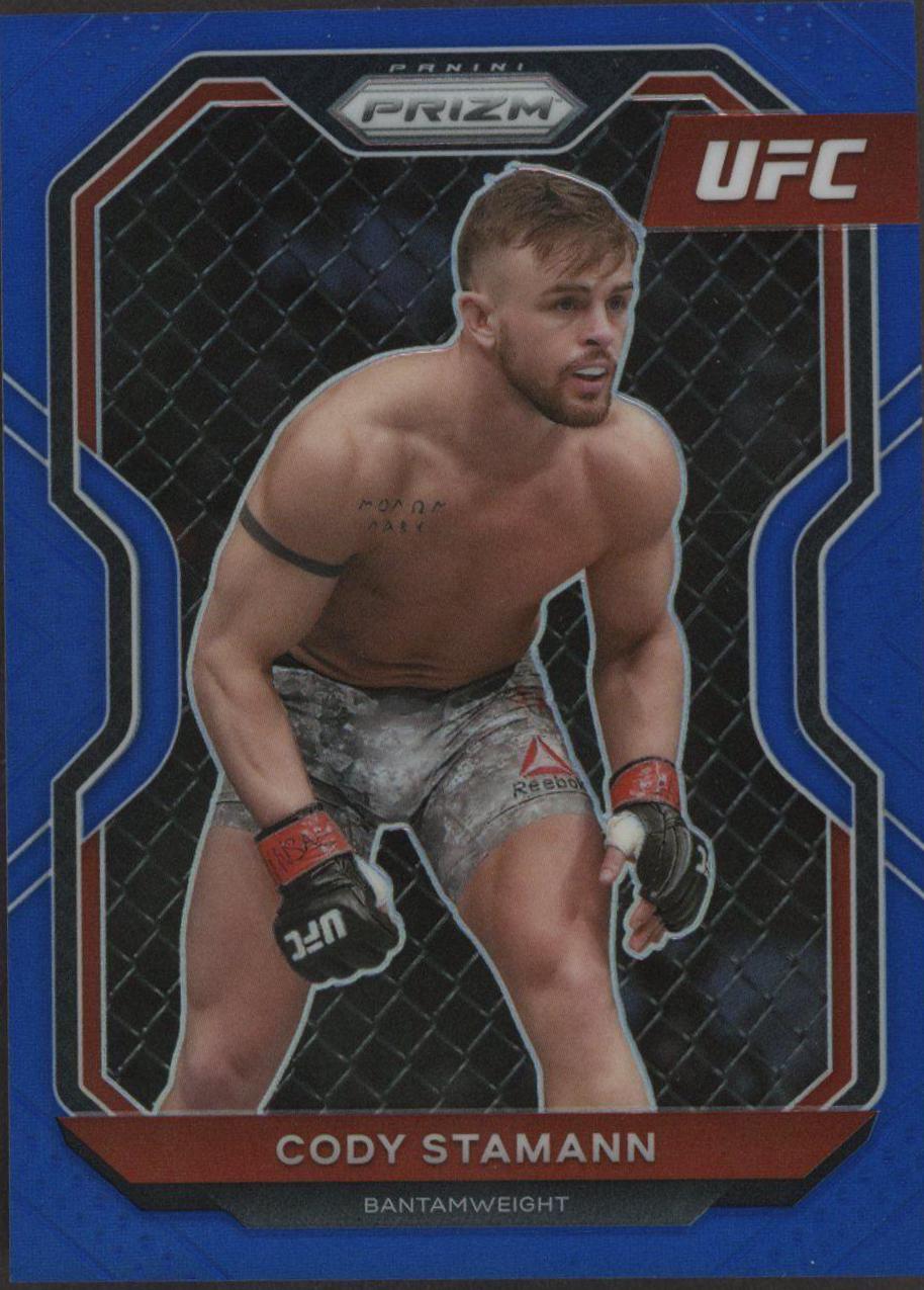 Cody Stamann 2021 Panini Prizm UFC Base #20 Blue