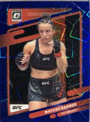 Maycee Barber 2022 Panini Donruss Optic UFC Base #99 Blue Velocity