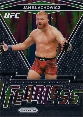 Jan Błachowicz 2021 Panini Prizm UFC Fearless #6 Black