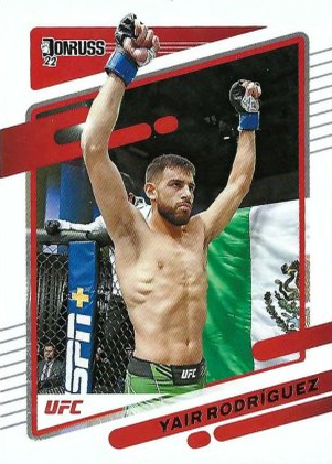 Yair Rodríguez 2022 Panini Donruss UFC Base #70 Pink