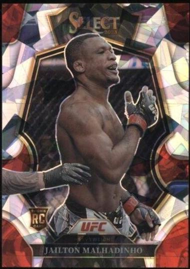 Jailton Almeida 2023 Panini Select UFC Premier Level #104 Cracked Ice