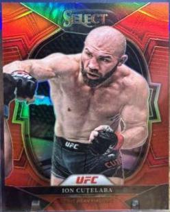 Ion Cuțelaba 2023 Panini Select UFC Concourse #74 Red