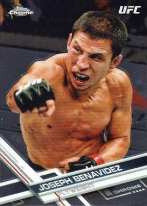 Joseph Benavidez 2017 Topps Chrome UFC Base #35 Green
