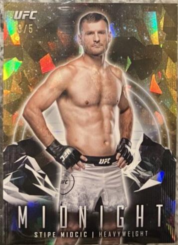 Stipe Miocic 2024 Topps Midnight UFC Base #16 Daybreak