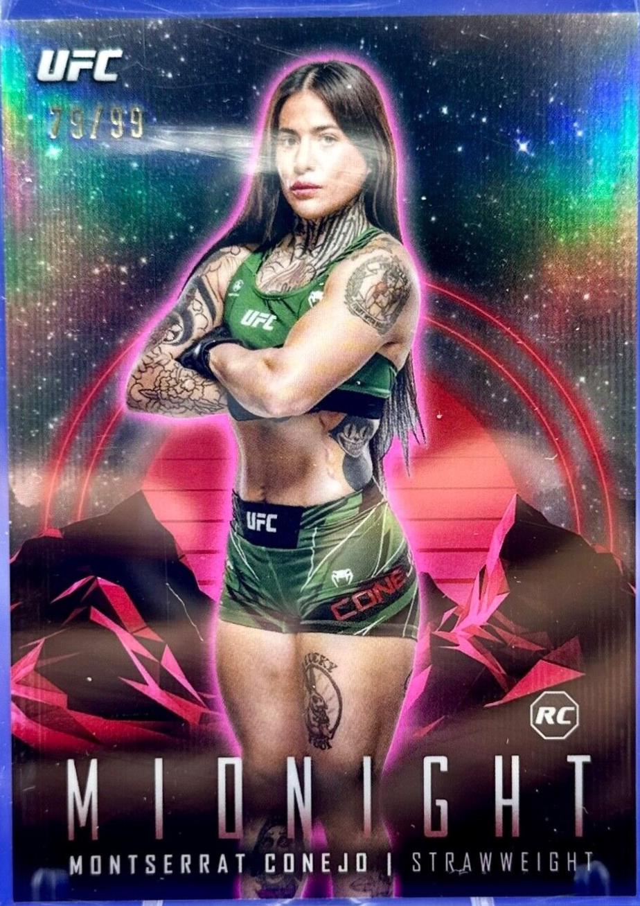 Montserrat Conejo 2024 Topps Midnight UFC Base #40 Twilight