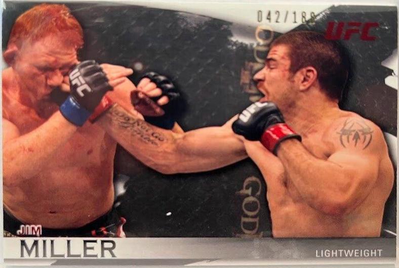 Jim Miller 2010 Topps UFC Knockout Base #69 Silver