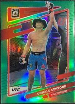Donald Cerrone 2022 Panini Donruss Optic UFC Base #33 Green
