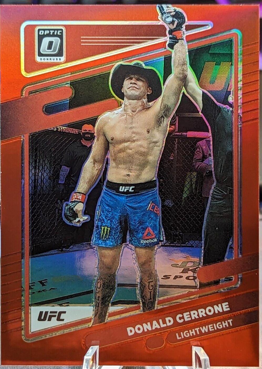 Donald Cerrone 2022 Panini Donruss Optic UFC Base #33 Red