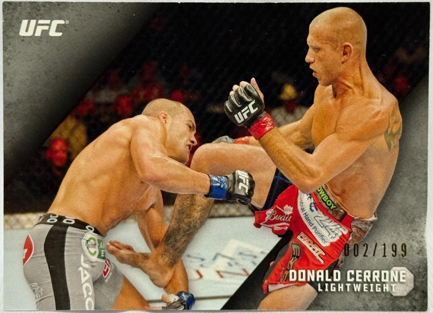 Donald Cerrone 2015 Topps UFC Knockout Base #86 Silver
