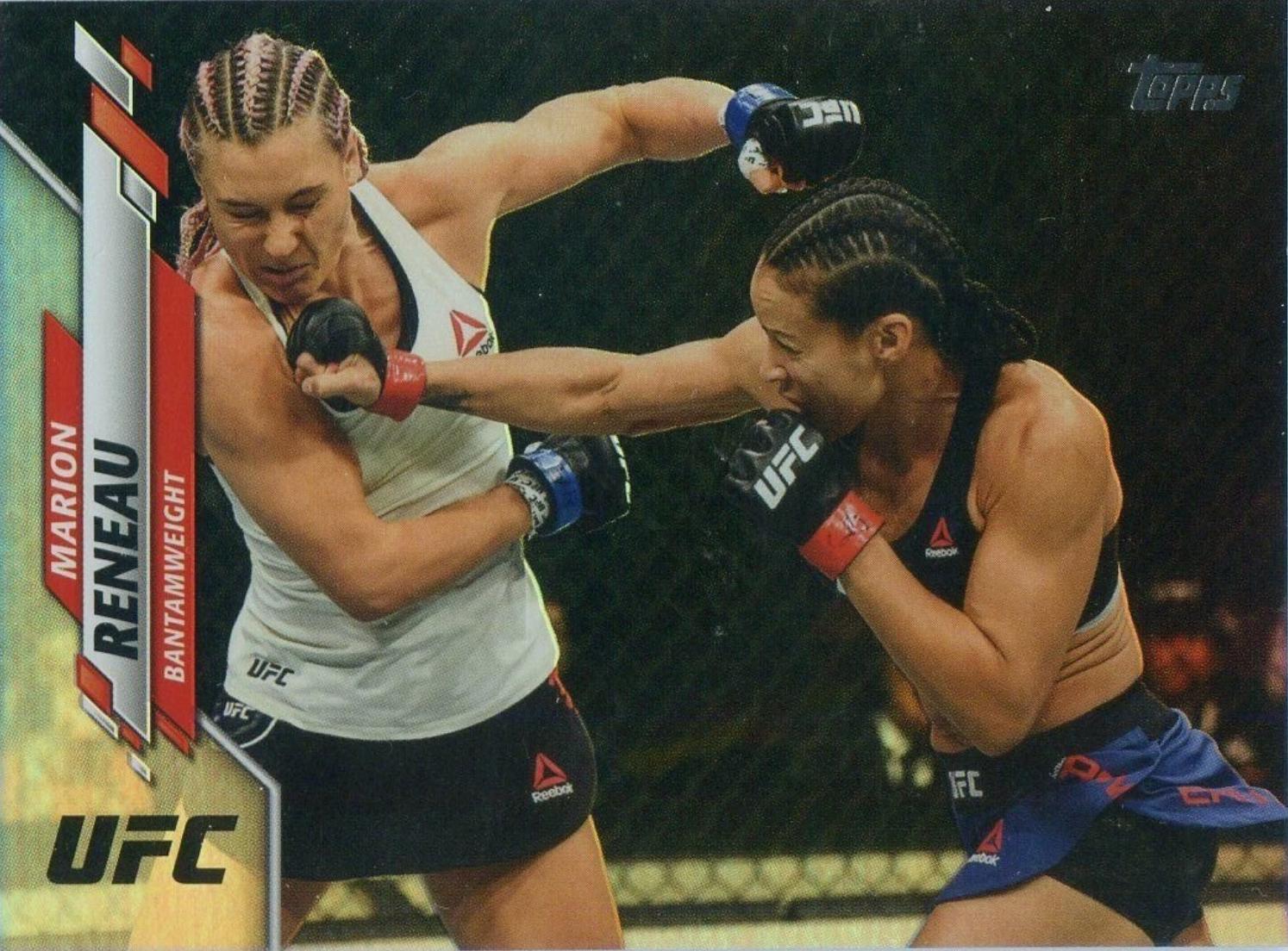 Marion Reneau 2020 Topps UFC Base #44 Rainbow Foil