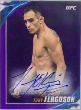 Tony Ferguson 2019 Topps UFC Knockout Knockout Autographs #KA-TF Purple