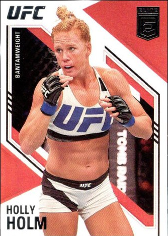 Holly Holm 2021 Panini Chronicles UFC Base Elite #141 Platinum