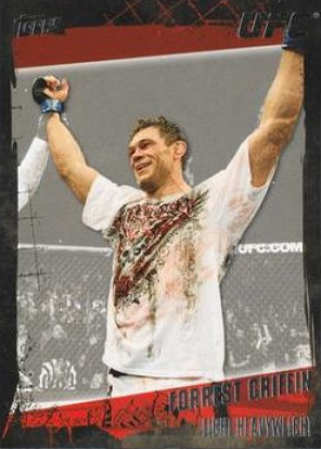 Forrest Griffin 2010 Topps UFC Base #12 Bronze