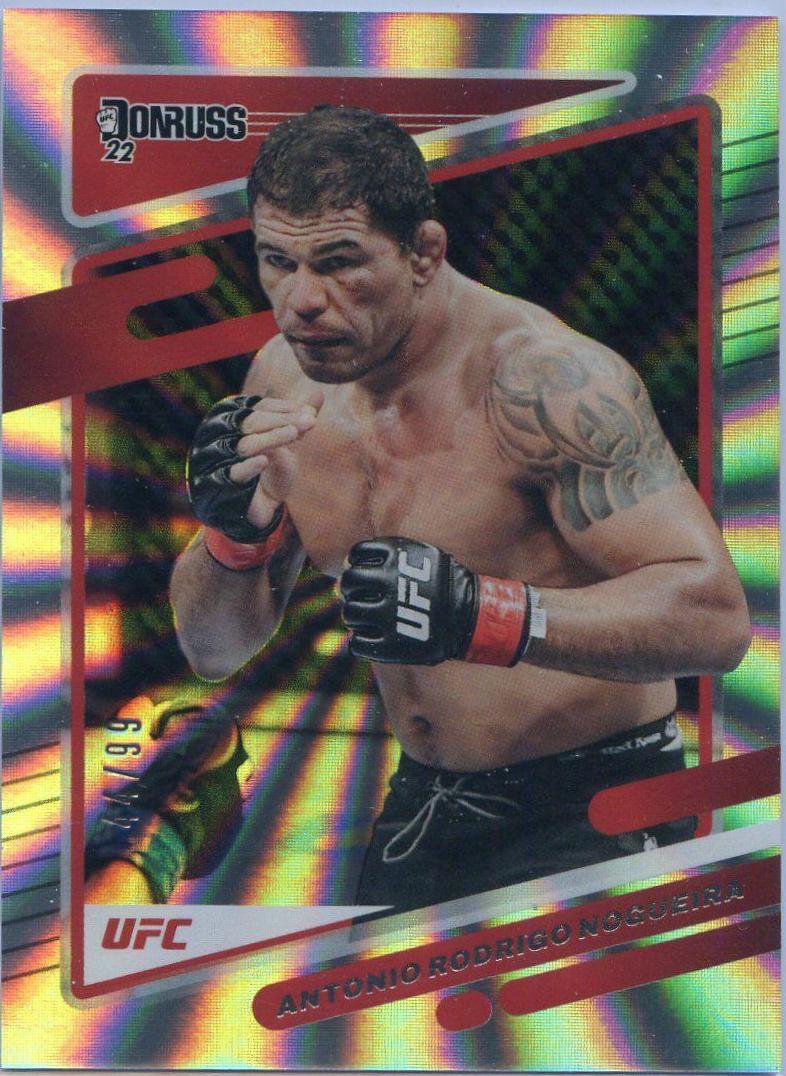 Antonio Rodrigo Nogueira 2022 Panini Donruss UFC Base #135 Laser