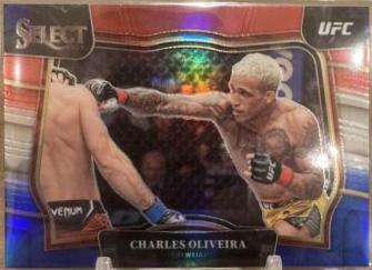 Charles Oliveira 2023 Panini Select UFC Octagonside #236 Green