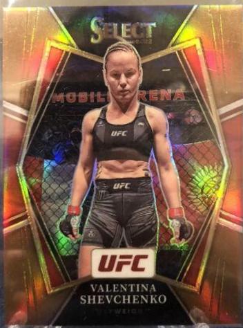 Valentina Shevchenko 2022 Panini Select UFC Premier Level #163 Bronze