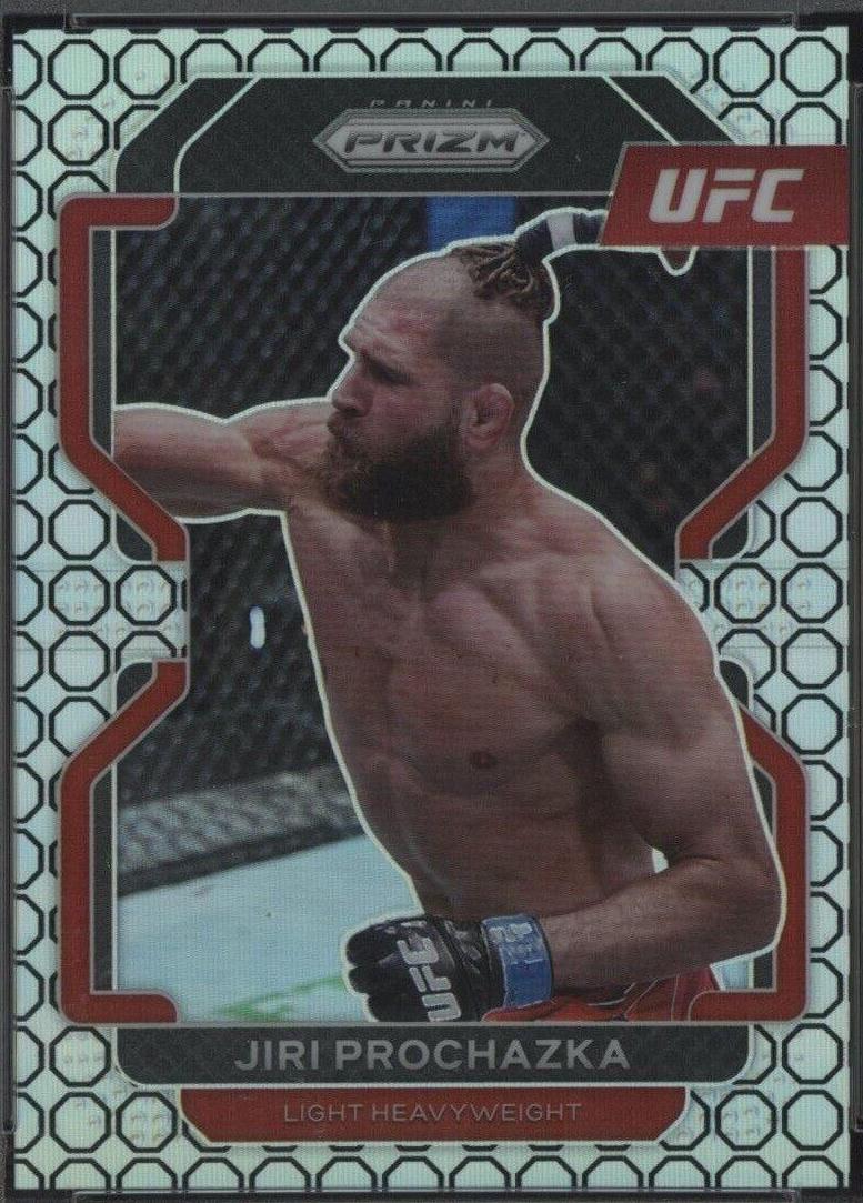 Jiri Prochazka 2022 Panini Prizm UFC Base #185 Octagon