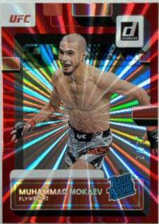 Muhammad Mokaev 2023 Panini Donruss UFC Base #212 Red Laser