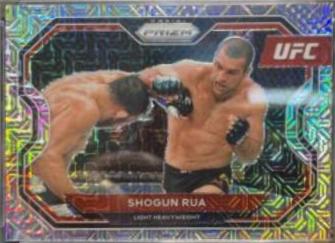 Mauricio Rua 2021 Panini Prizm UFC Base #153 Mojo