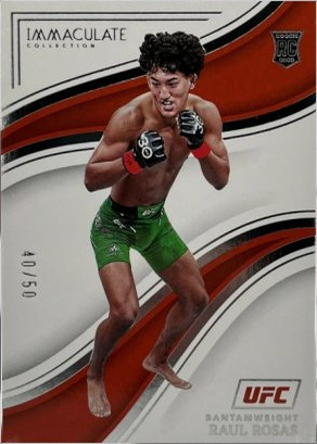 Raul Rosas 2023 Panini Immaculate Collection UFC Base #12 Platinum