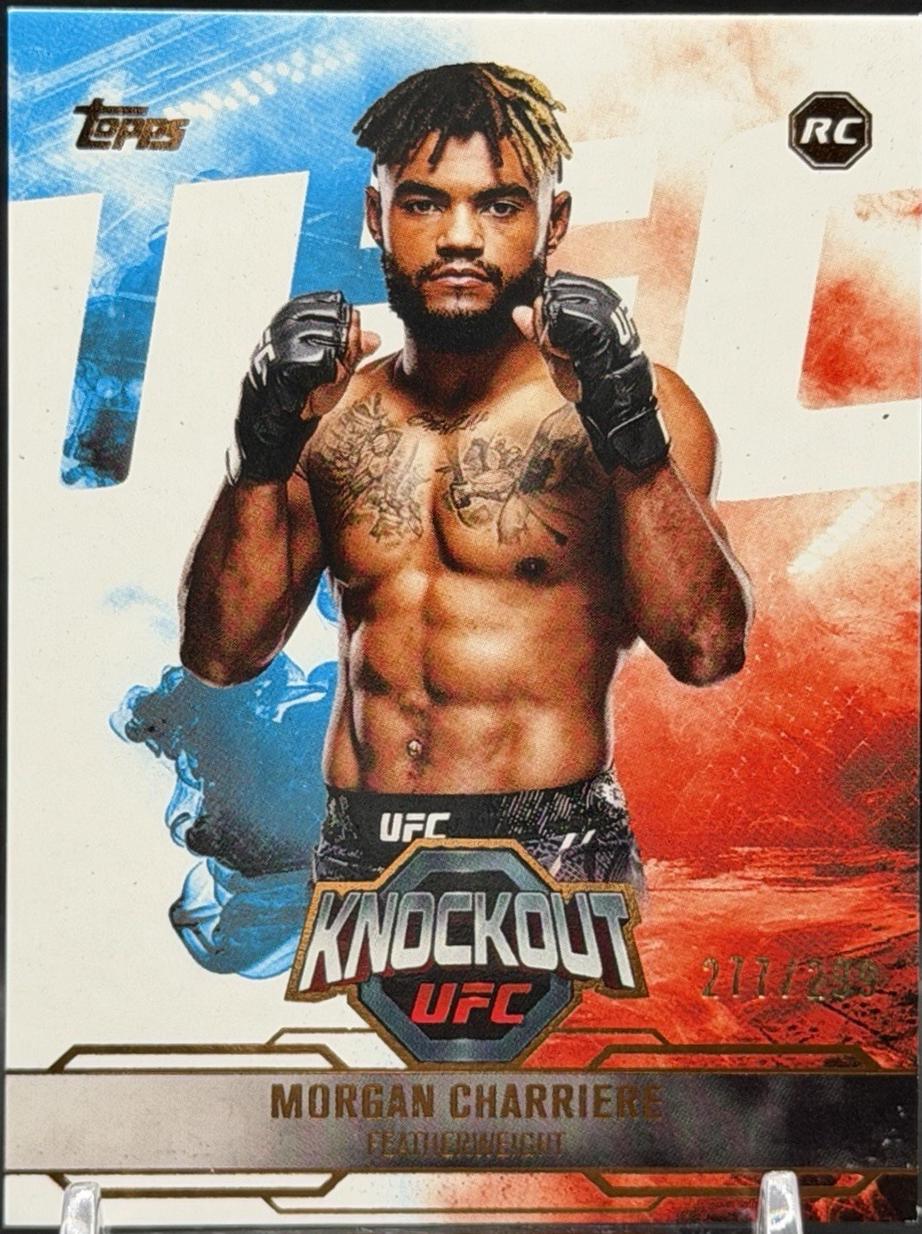 Morgan Charriere 2025 Topps Knockout UFC Base #2 Bronze