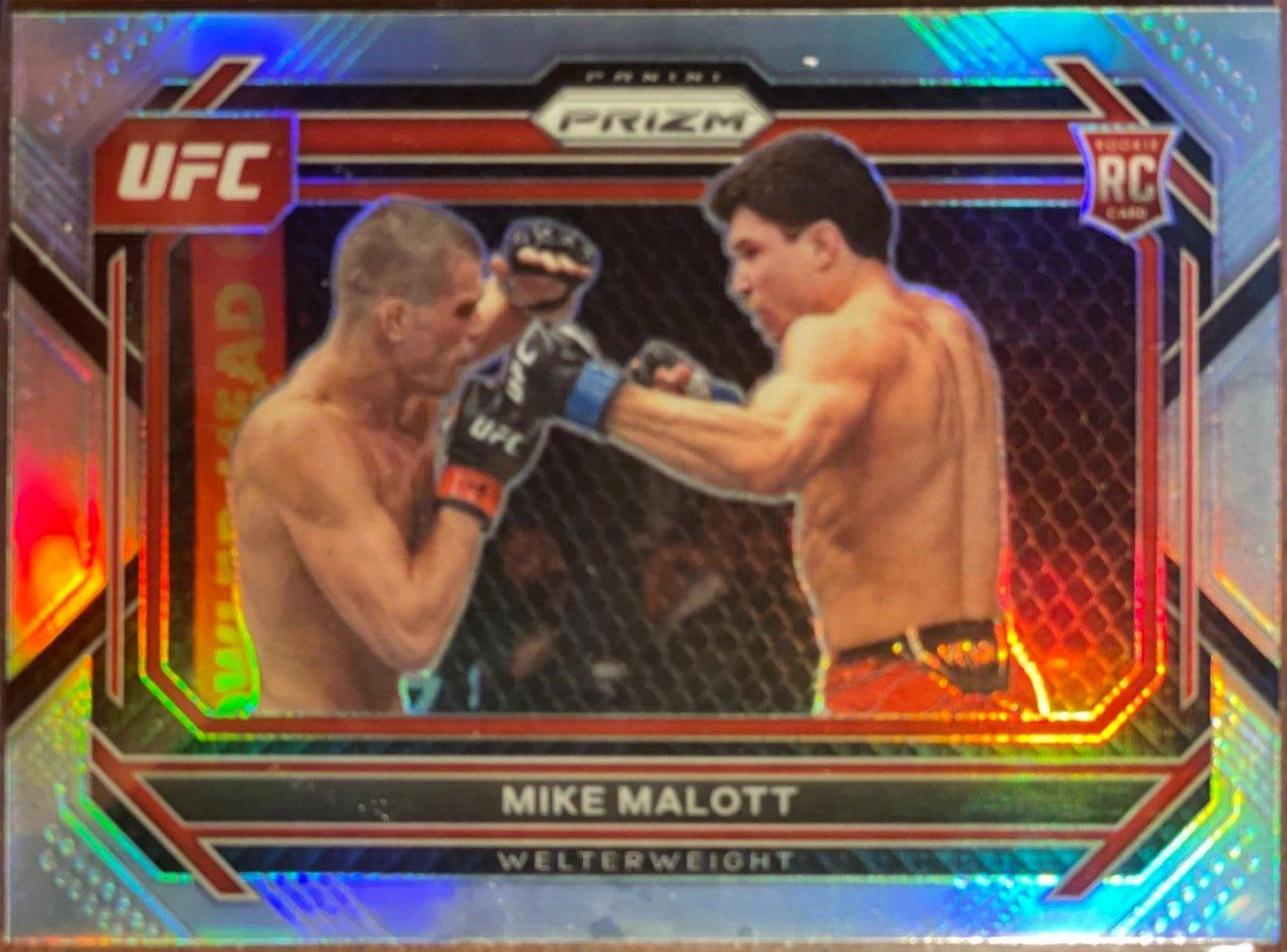 Mike Malott 2023 Panini Prizm UFC Base #19 Silver