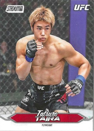 Tatsuro Taira 2025 Topps Stadium Club UFC Base #58 Sepia