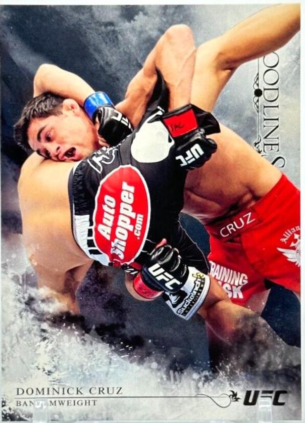 Dominick Cruz 2014 Topps UFC Bloodlines Base #69 Black