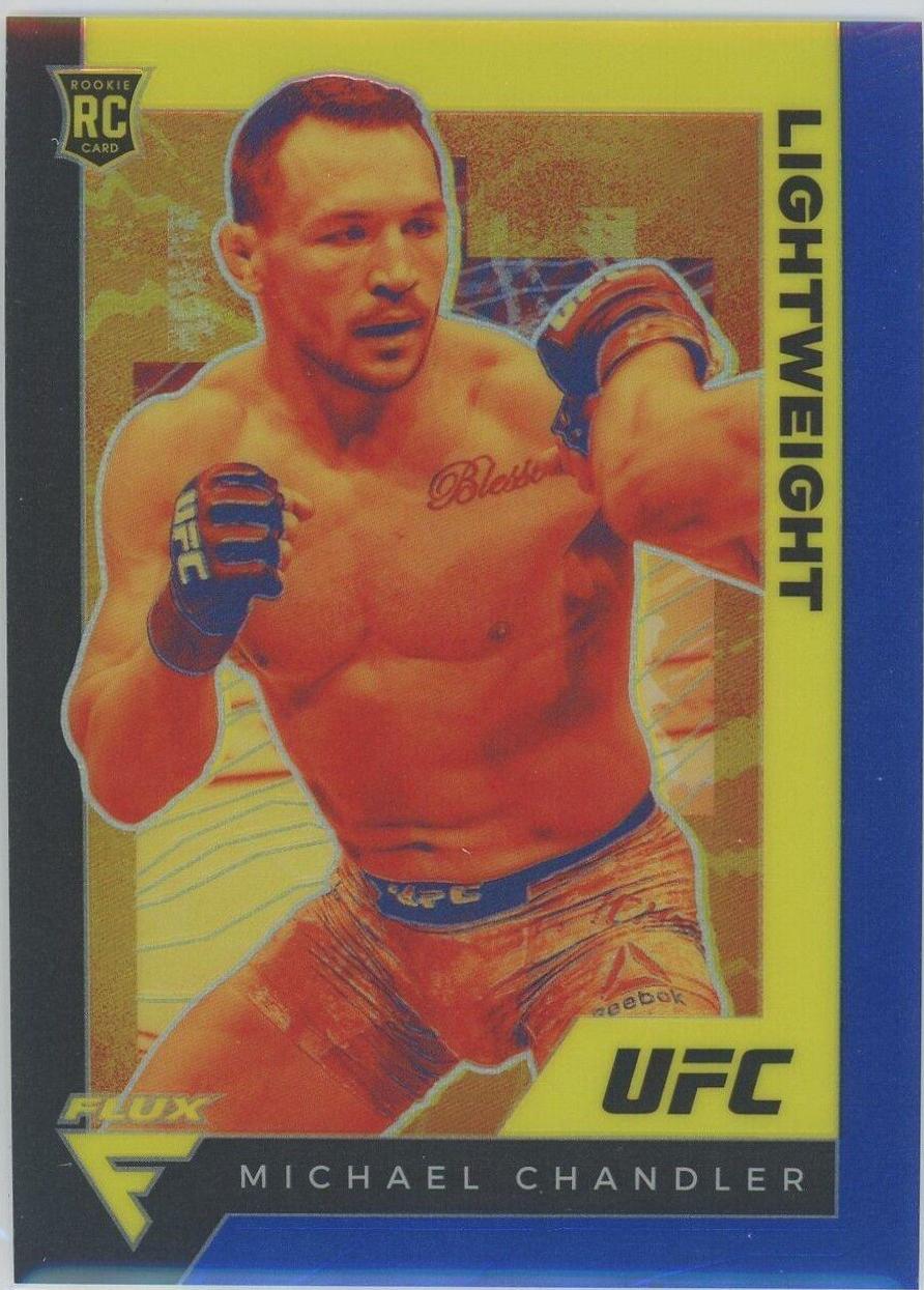 Michael Chandler 2021 Panini Chronicles UFC Base Flux #243 Blue