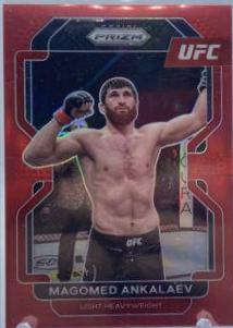 Magomed Ankalaev 2022 Panini Prizm UFC Base #138 Red